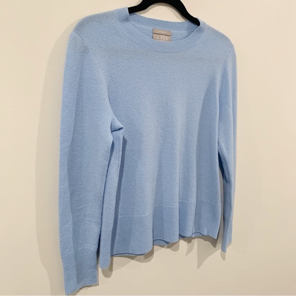 J. Crew Cashmere Classic Fit Sweater in Soft Blue - Picture 6 of 11
